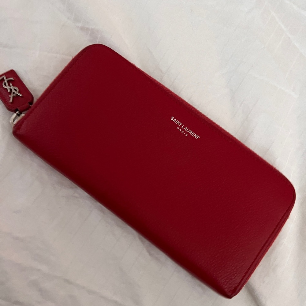Authentic Ysl Long Wallet - image 1
